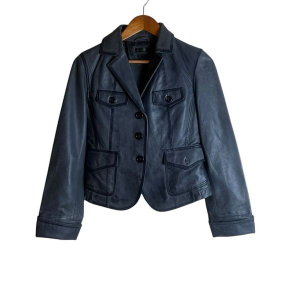 Wilson’s leather grey 100% leather jacket - Picture 1 of 11